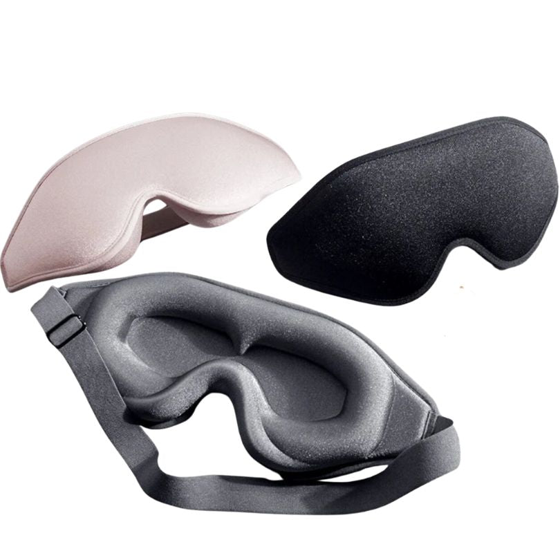 EDGE 3D Sleep Mask - Improve Sleep, Block Light, Improve Recovery, Eye Comfort by EDGE Mobility System