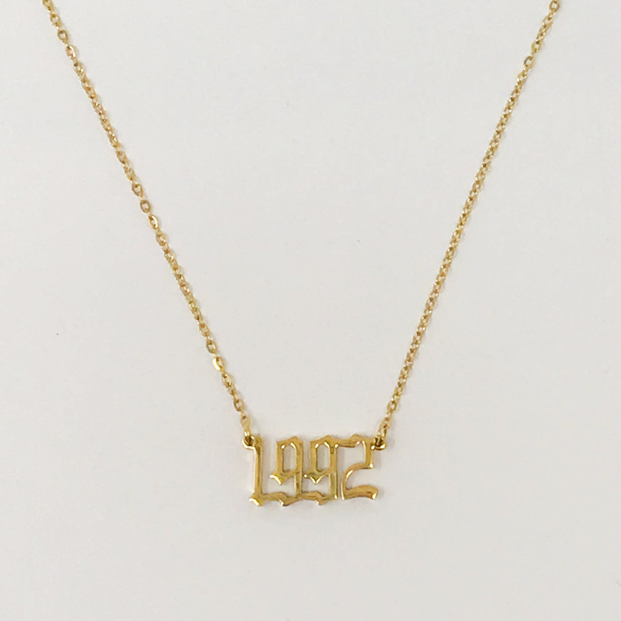 Birth Year Necklace by Ellisonyoung.com