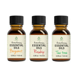 Aromatherapy Essential Oils (Bergamot, Rosehip, Tea Tree) by Pursonic