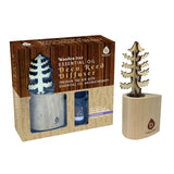 3D Wooden Standard Tree Reed Diffuser with Lavender Essential Oil by Pursonic