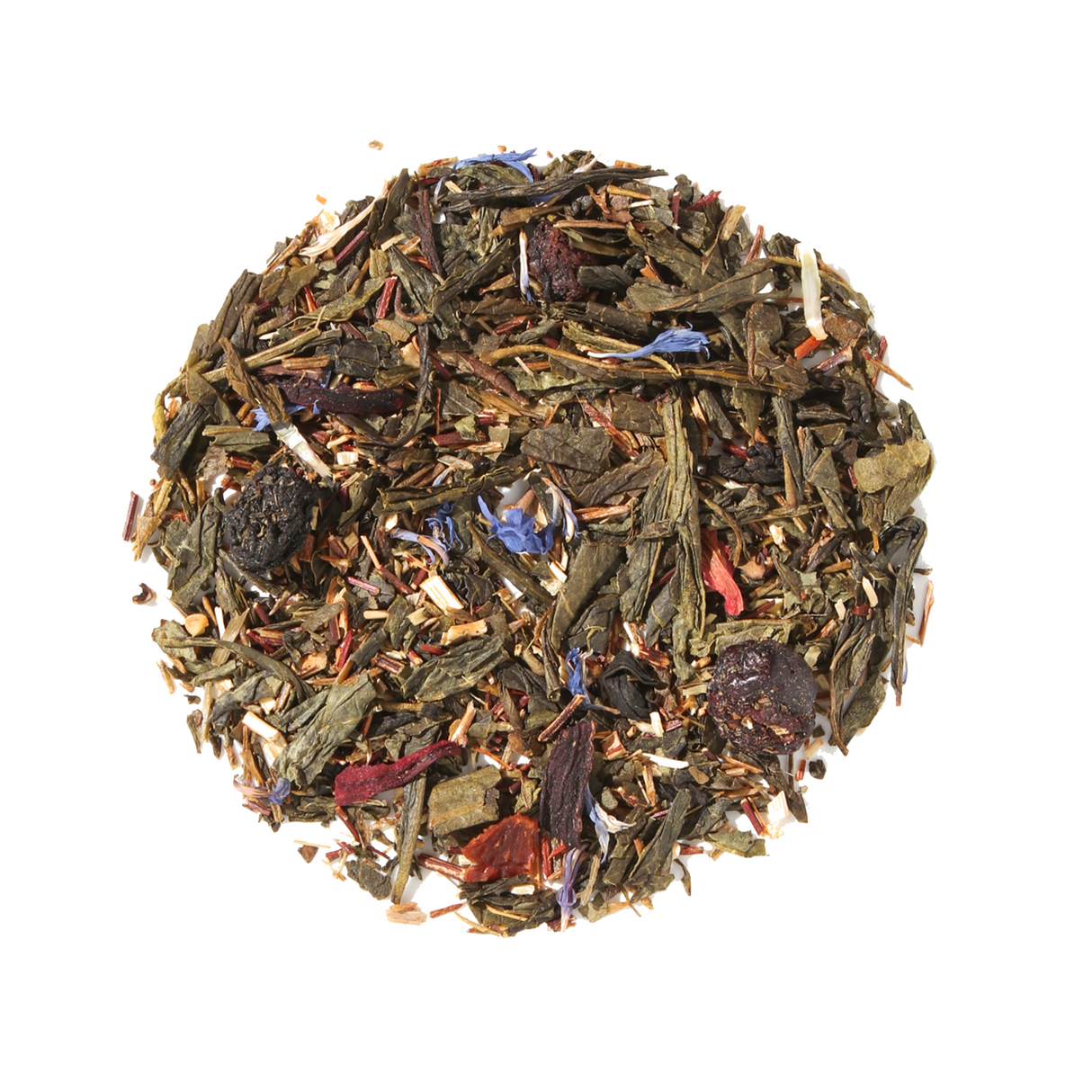 Easy to Be Green Tea (Blueberry - Hibiscus) by Plum Deluxe Tea