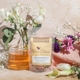 Evening in the Garden Herbal Tea (Elderflower - Lemon - Rose) by Plum Deluxe Tea