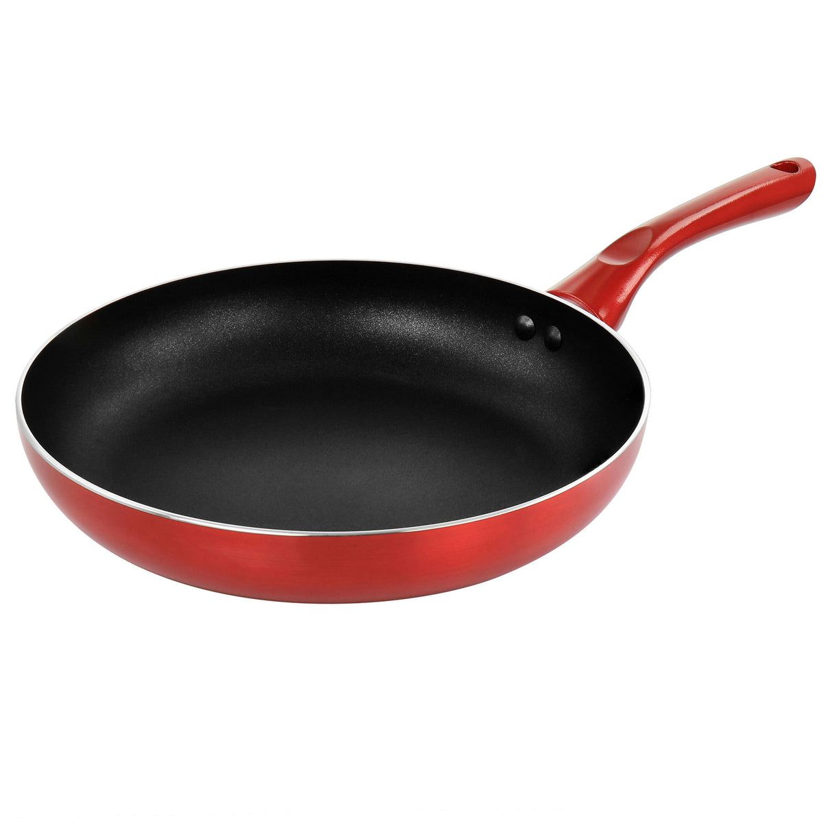 Better Chef 10-Inch Heavy-Gauge Aluminum Non-Stick Fry Pan - Red - 10 inch