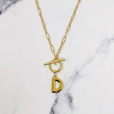 Modern Classic Initial Necklace by Ellisonyoung.com