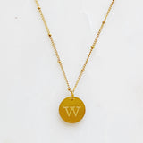 Ellison + Young: Singular Charm Initial Necklace by Ellisonyoung.com