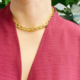 Bold And Edgy Chain Necklace by Ellisonyoung.com