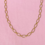 Amber Boxy Chain Necklace by Ellisonyoung.com