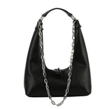 Small Hobo for Women Crescent Shoulder Bag With Chain by hfstylish