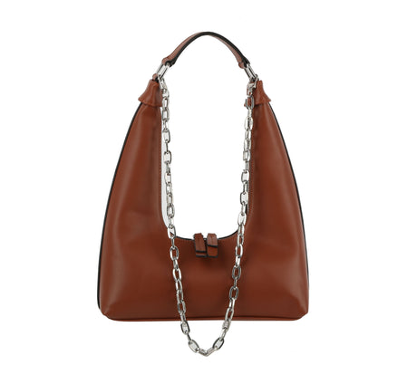 Small Hobo for Women Crescent Shoulder Bag With Chain by hfstylish