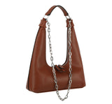 Small Hobo for Women Crescent Shoulder Bag With Chain by hfstylish