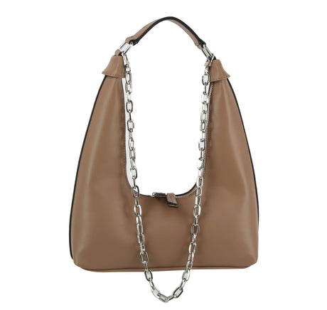 Small Hobo for Women Crescent Shoulder Bag With Chain by hfstylish