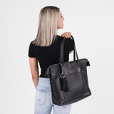 Zippered Deluxe Lifetime Tote by Lifetime Leather Co