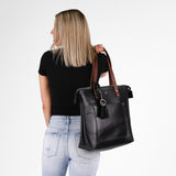 Zippered Deluxe Lifetime Tote by Lifetime Leather Co