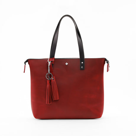 Zippered Deluxe Lifetime Tote by Lifetime Leather Co