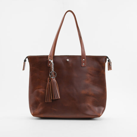 Zippered Deluxe Lifetime Tote by Lifetime Leather Co