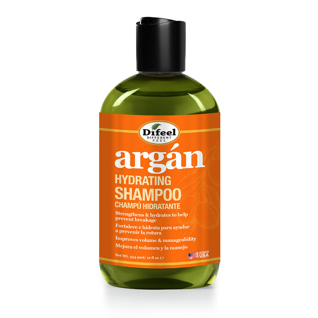 Difeel Argan Hydrating Shampoo 12 oz. by difeel - find your natural beauty