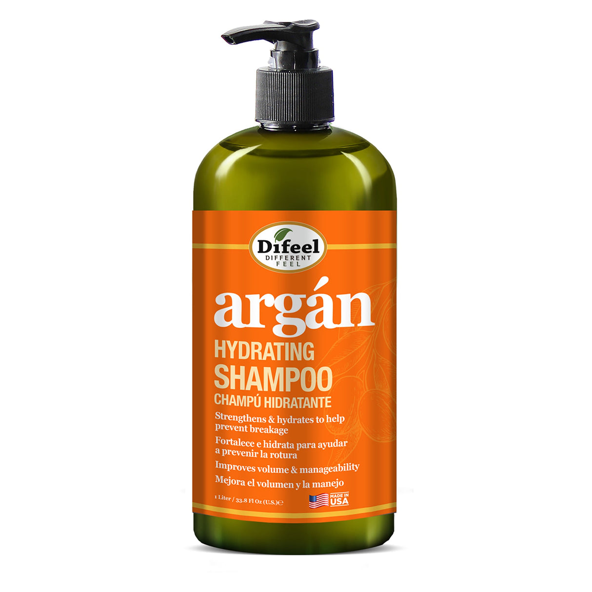 Difeel Argan Hydrating Shampoo 33.8 oz. by difeel - find your natural beauty