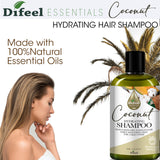 Difeel Essentials Hydrating Coconut - Shampoo 12 oz. by difeel - find your natural beauty