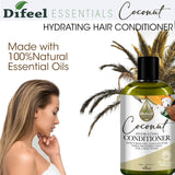 Difeel Essentials Hydrating Coconut - Conditioner 12 oz. by difeel - find your natural beauty