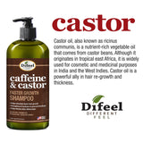 Difeel Caffeine & Castor Shampoo for Faster Hair Growth 33.8 oz. by difeel - find your natural beauty