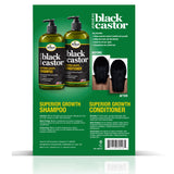 Difeel Jamaican Black Castor 2-PC Shampoo 33.8oz and Conditioner 33.8oz Gift Box - Shampoo & Conditioner Set by difeel - find your natural beauty