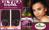 Difeel Ultra Curl with Argan & Shea Butter - Curl Boosting Shampoo 12 oz. by difeel - find your natural beauty