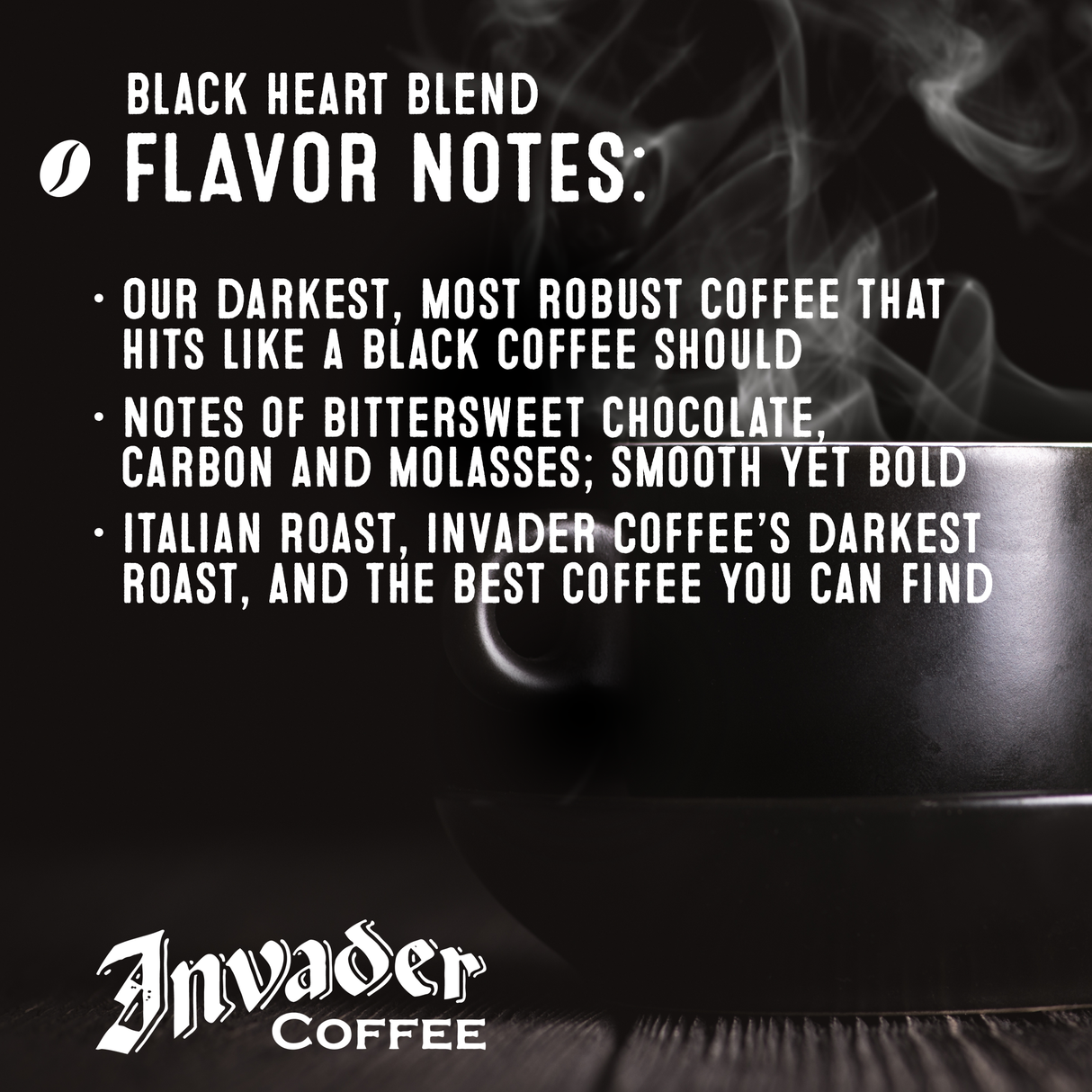 Black Heart Blend by Invader Coffee