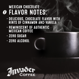 Authentic Mexican Chocolate Blend by Invader Coffee