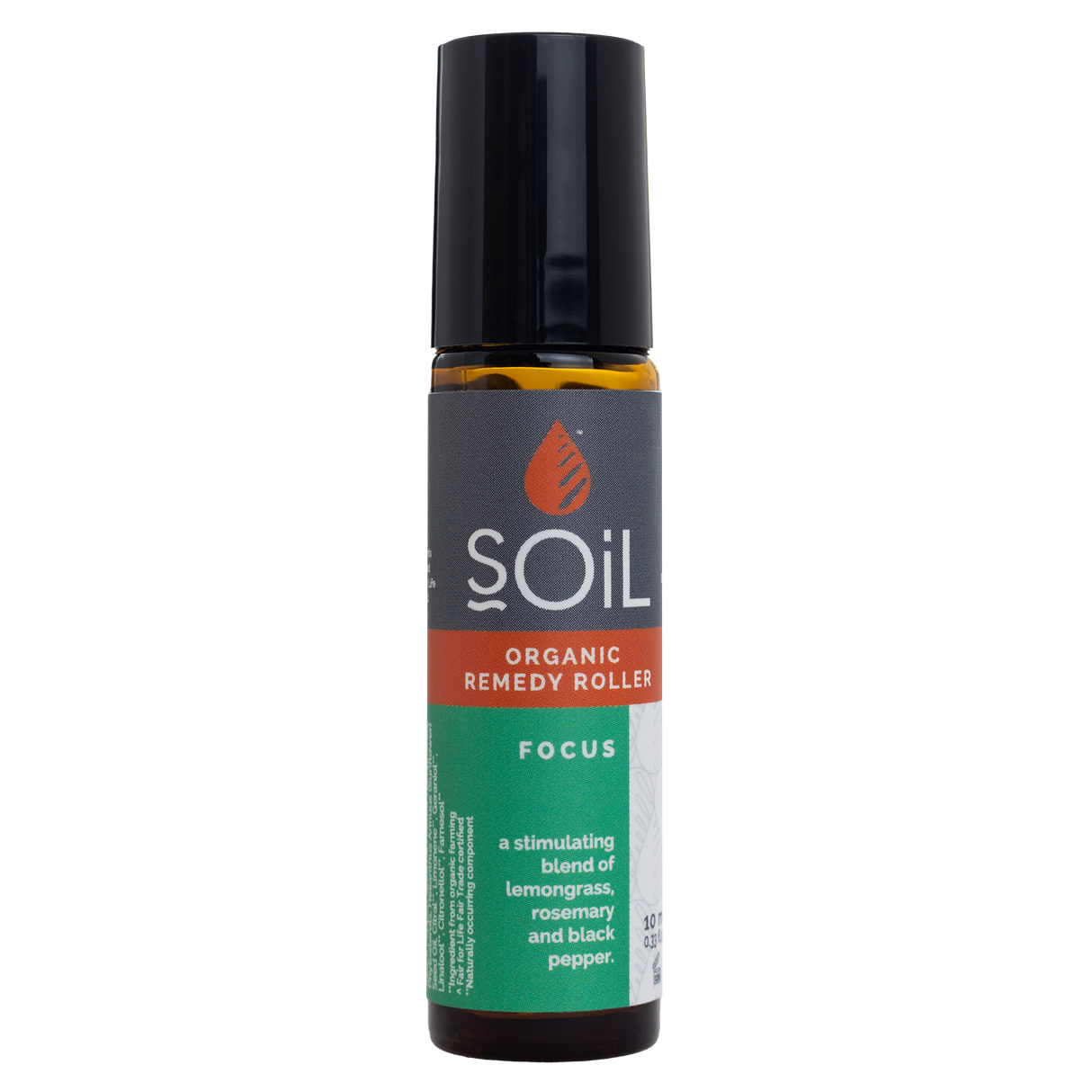 Focus - Organic Remedy Roller by SOiL Organic Aromatherapy and Skincare