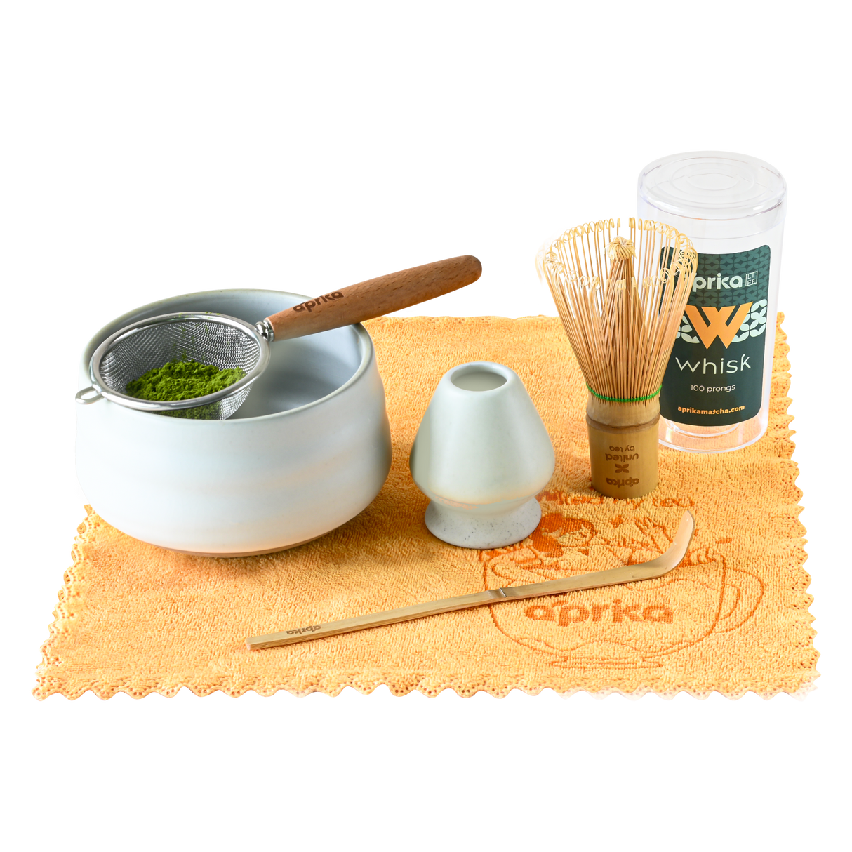 Ceremonial Matcha Starter Kit - Ivory White by Aprika Life