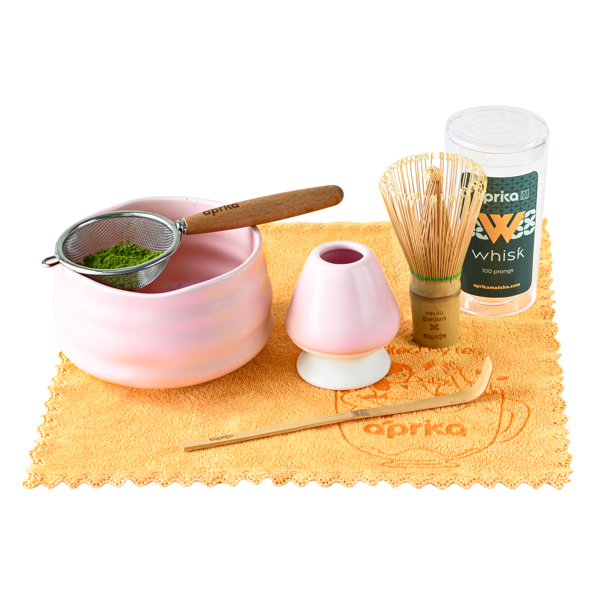 Ceremonial Matcha Starter Kit - Pink by Aprika Life