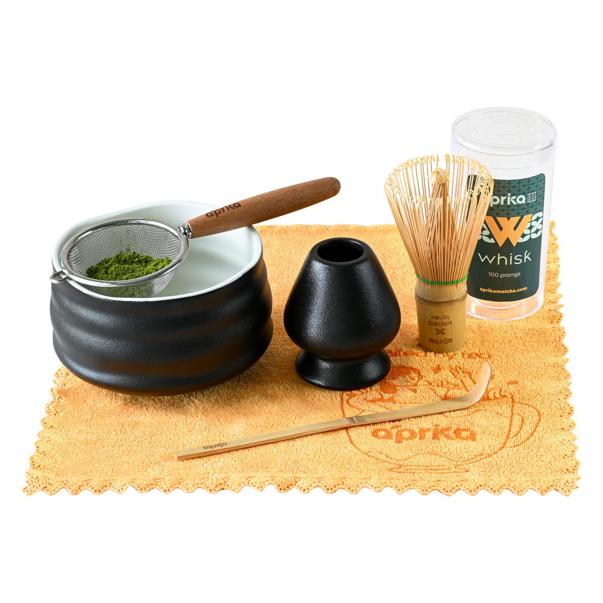 Ceremonial Matcha Starter Kit - Black by Aprika Life