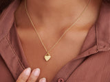 Freya Heart Necklace by Little Sky Stone