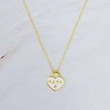 Pastel Locket Mama Necklace by Ellisonyoung.com