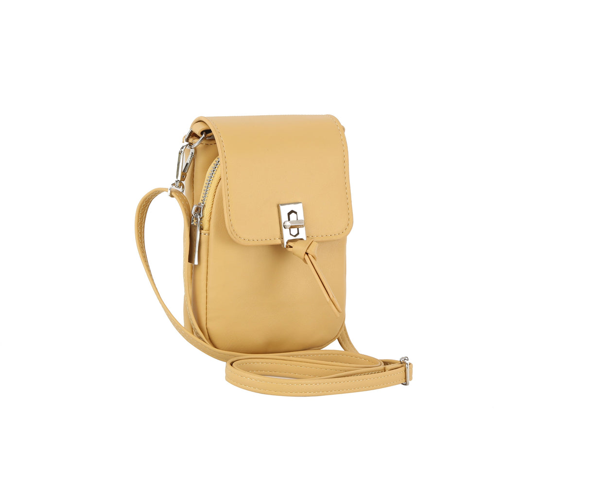 Metal closure phone crossbody by hfstylish