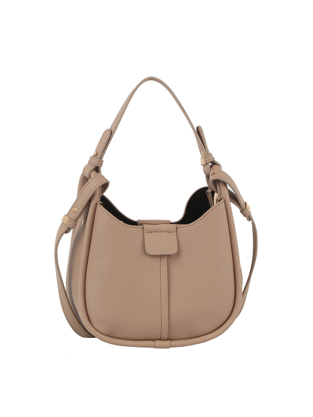 Soft leather classic design bucket bag by Handbag Factory