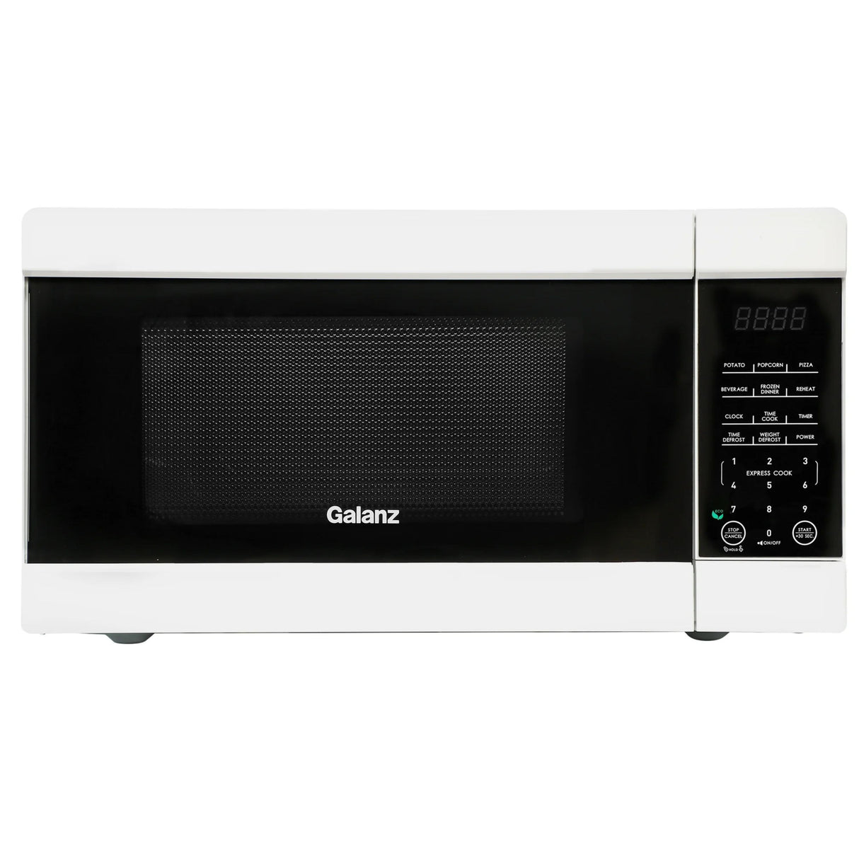 Galanz 1.1 Cubic Foot 1000-Watt Microwave Oven - White - 1.1 cubic ft