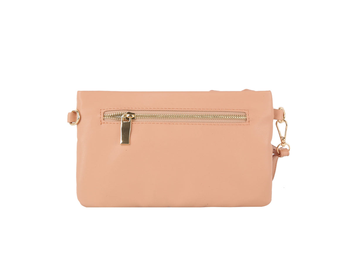 Ruched clutch by hfstylish