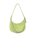 Women Chain Detail Crescent Shoulder bag by hfstylish