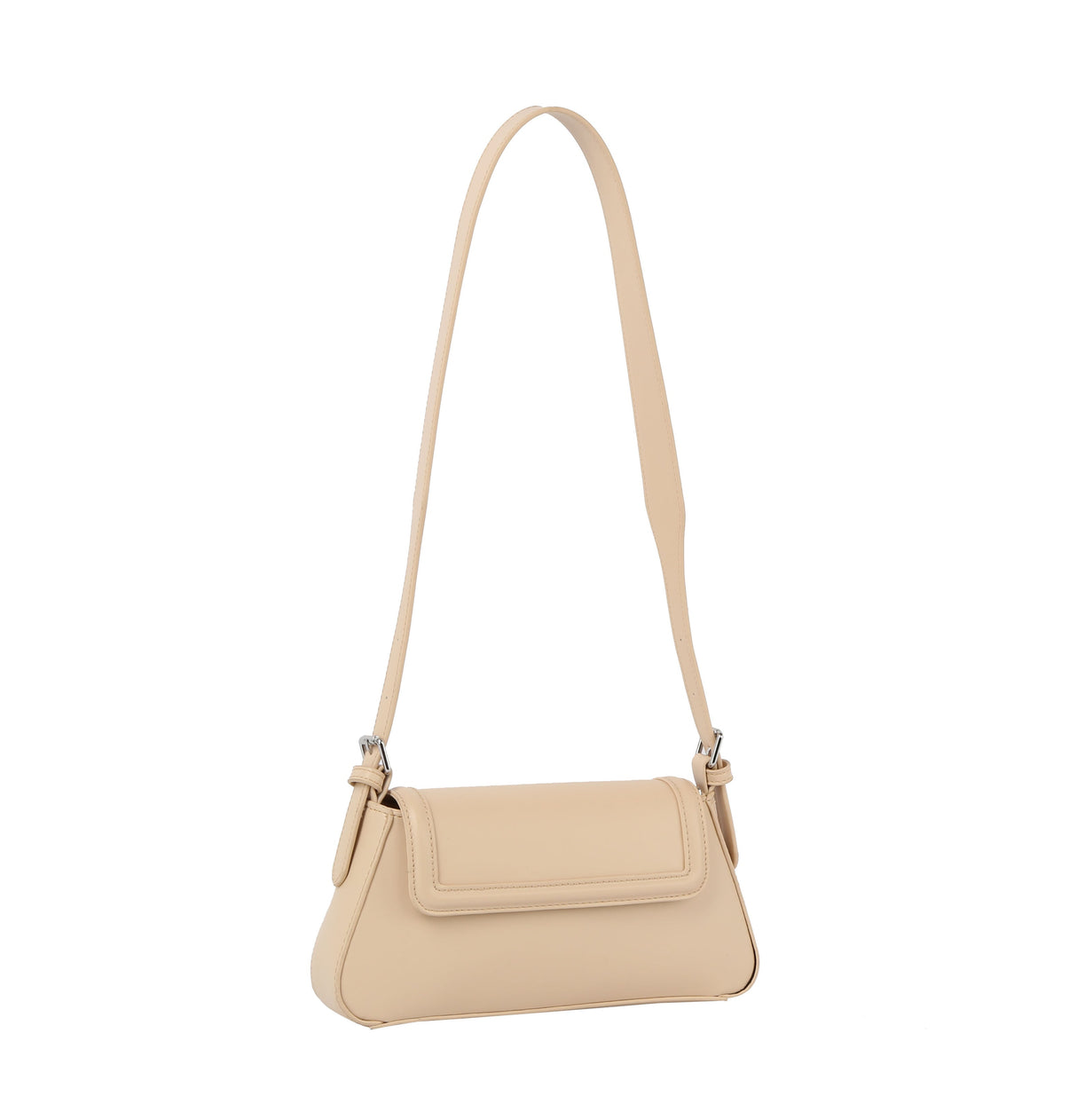 Flap square shoulder bag by hfstylish