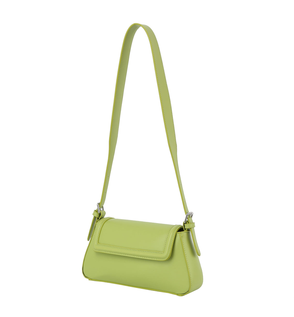 Flap square shoulder bag by hfstylish