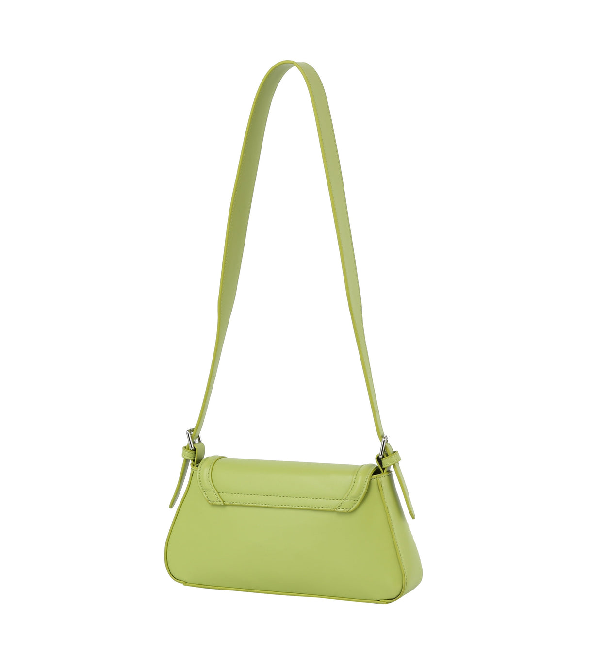 Flap square shoulder bag by hfstylish