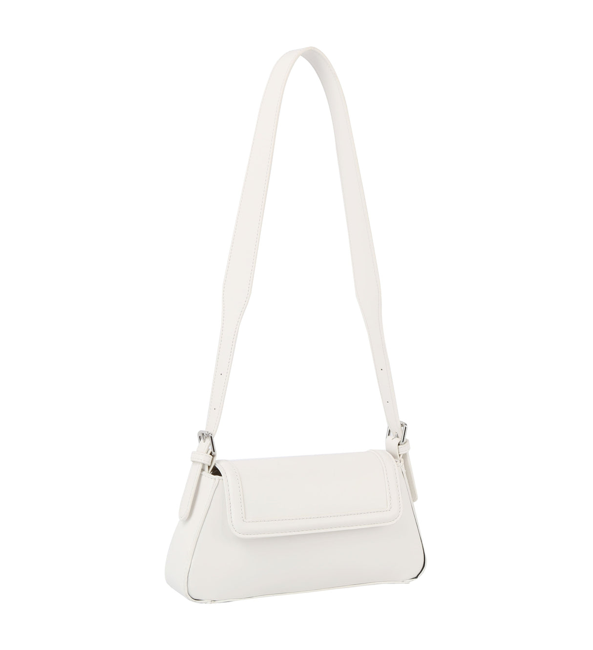 Flap square shoulder bag by hfstylish