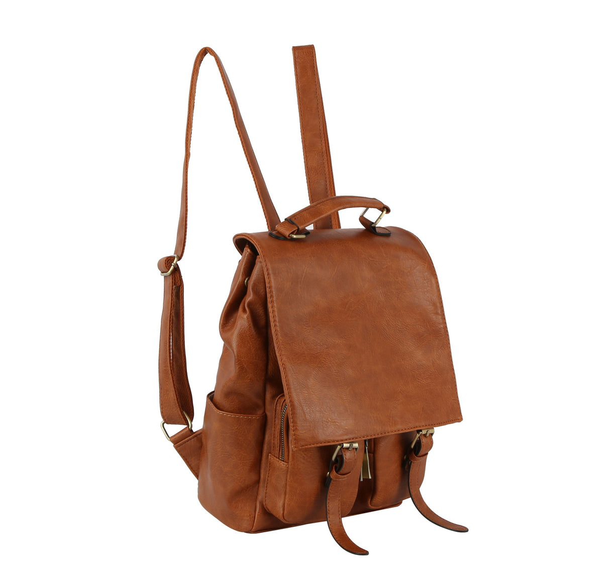 Front pockets unisex backpack by hfstylish