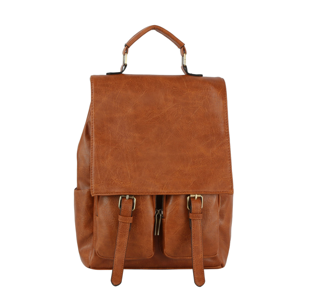 Front pockets unisex backpack by hfstylish