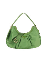 Scrunched dumpling nylon daily hobo bagg by Handbag Factory