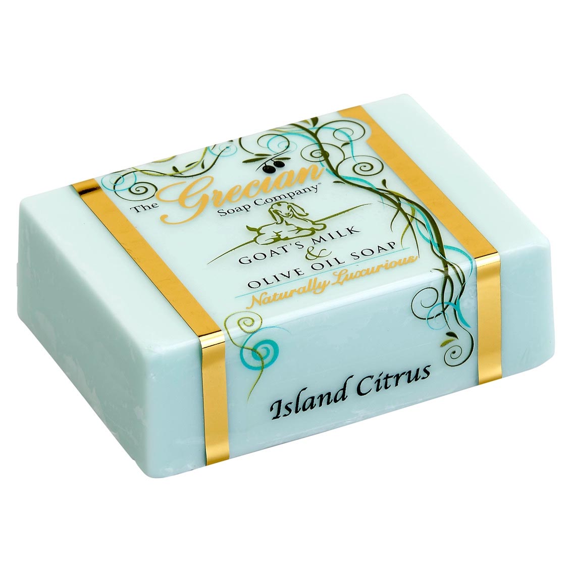 Grecian Soap Company Goats Milk & Olive Oil Soap 5 Oz. - Island Citrus by FreeShippingAllOrders.com