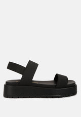 garvela chunky flatform sandals by London Rag