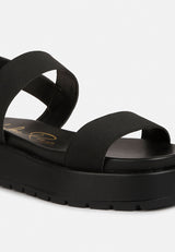 garvela chunky flatform sandals by London Rag