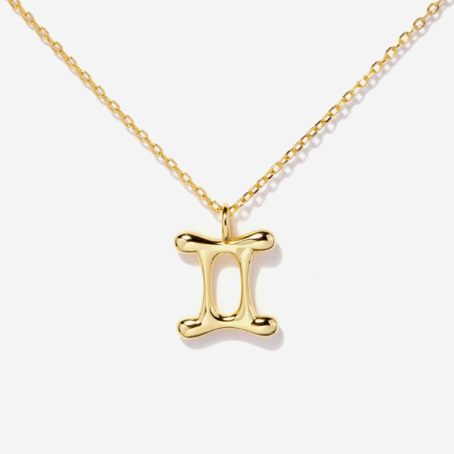 Gemini Zodiac Necklace by Little Sky Stone